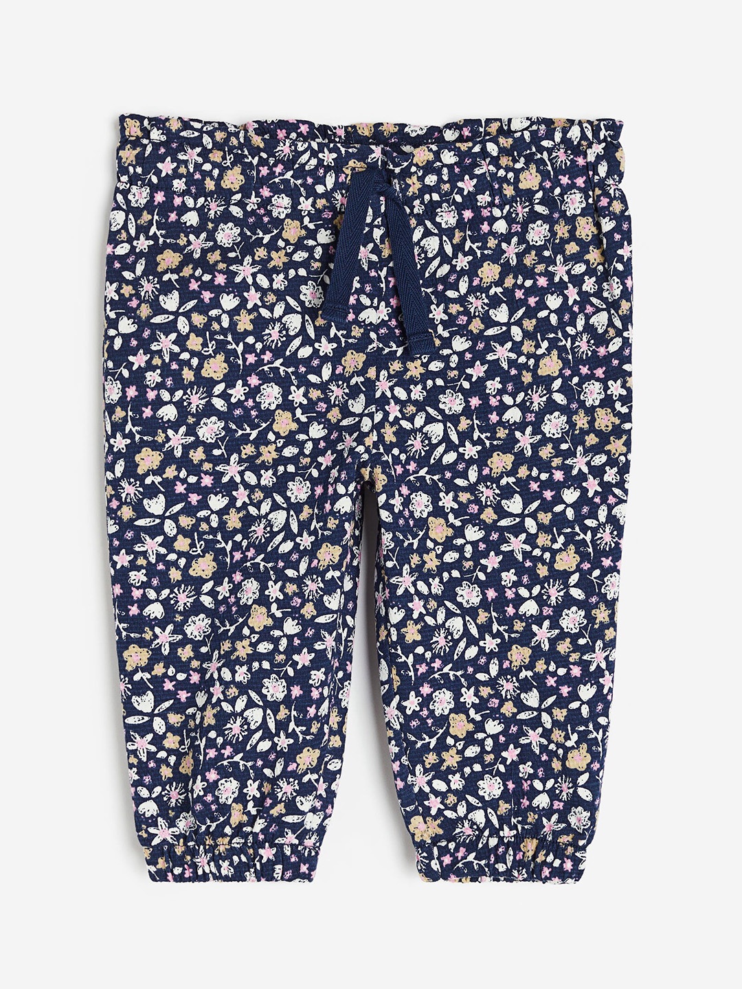

H&M Girls Cotton Joggers, Blue