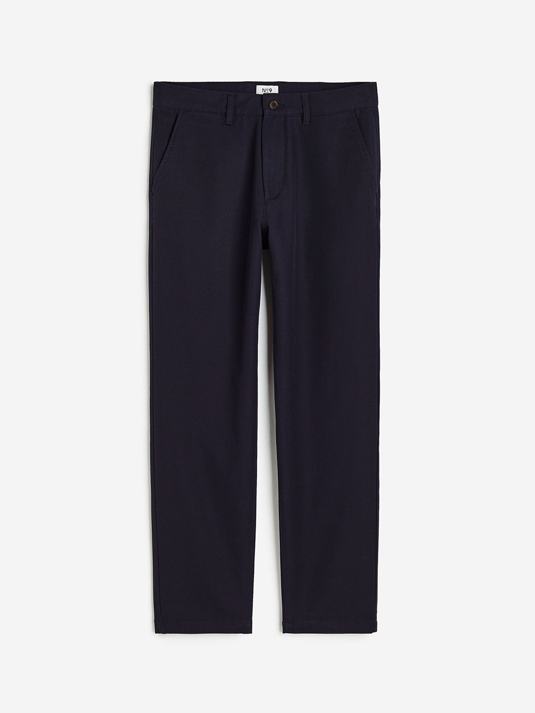 

H&M Men Regular Fit Cotton Chinos, Blue