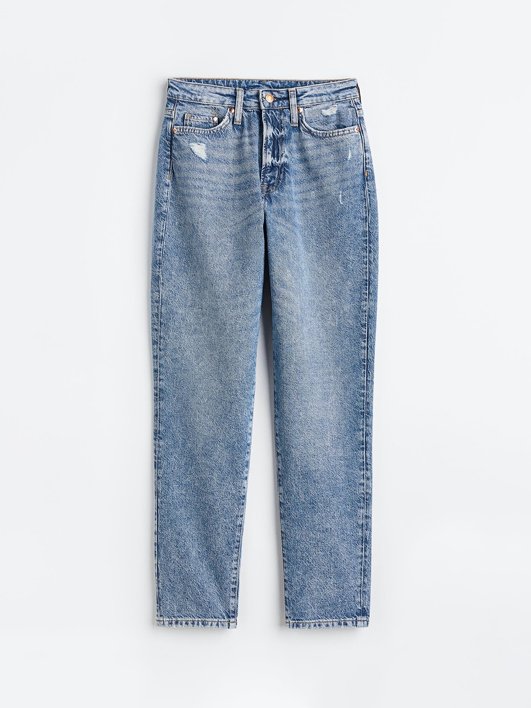 

H&M Women Mom Comfort Ultra High Jeans, Blue