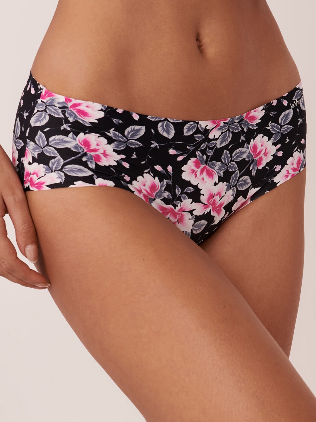 

La Vie en Rose Women Printed Adorable Hip Hugger Hipster Briefs, Blue