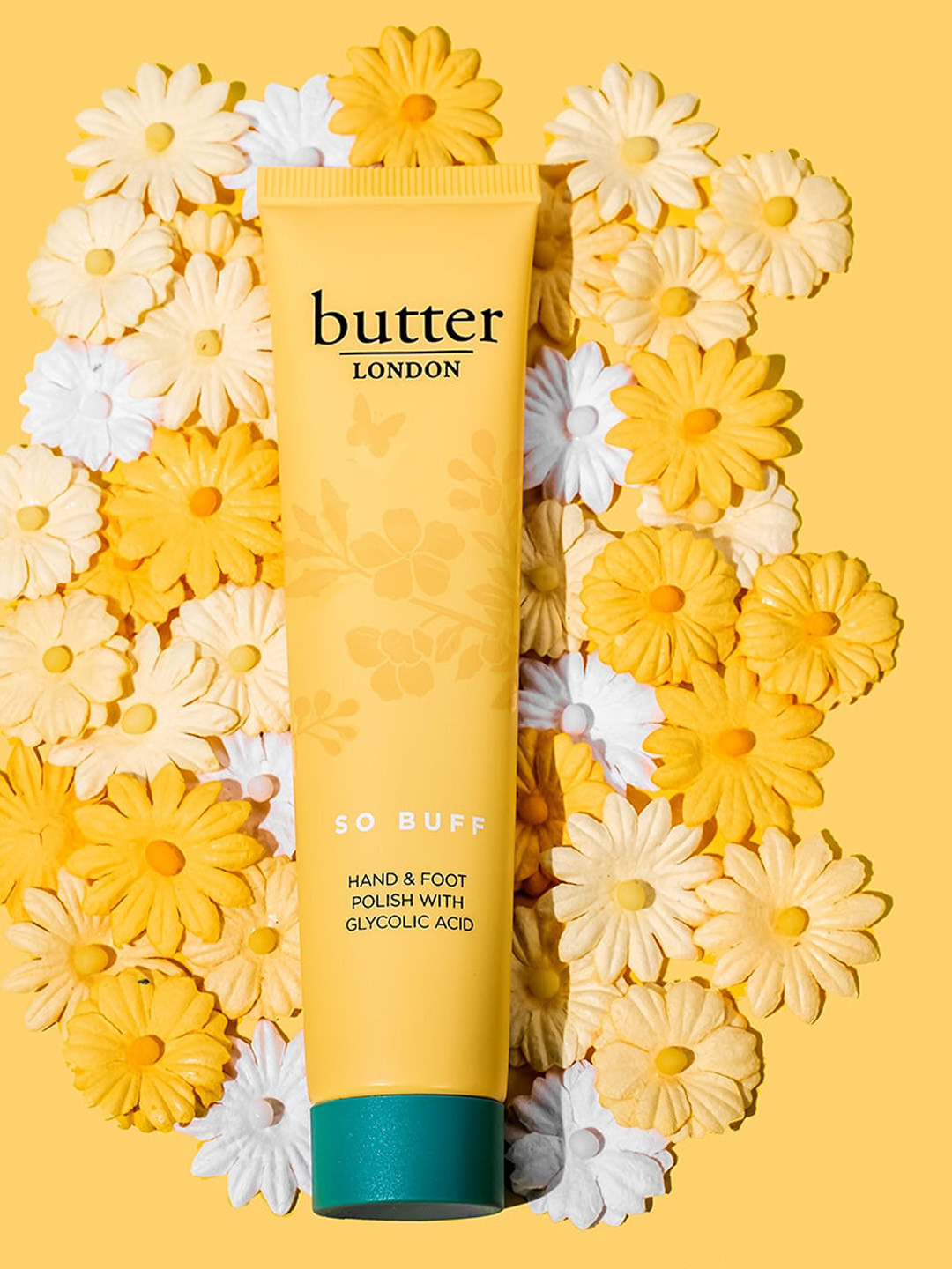 

butter LONDON So Buff Hand & Foot Polish with Glycolic Acid - 42 g, Yellow