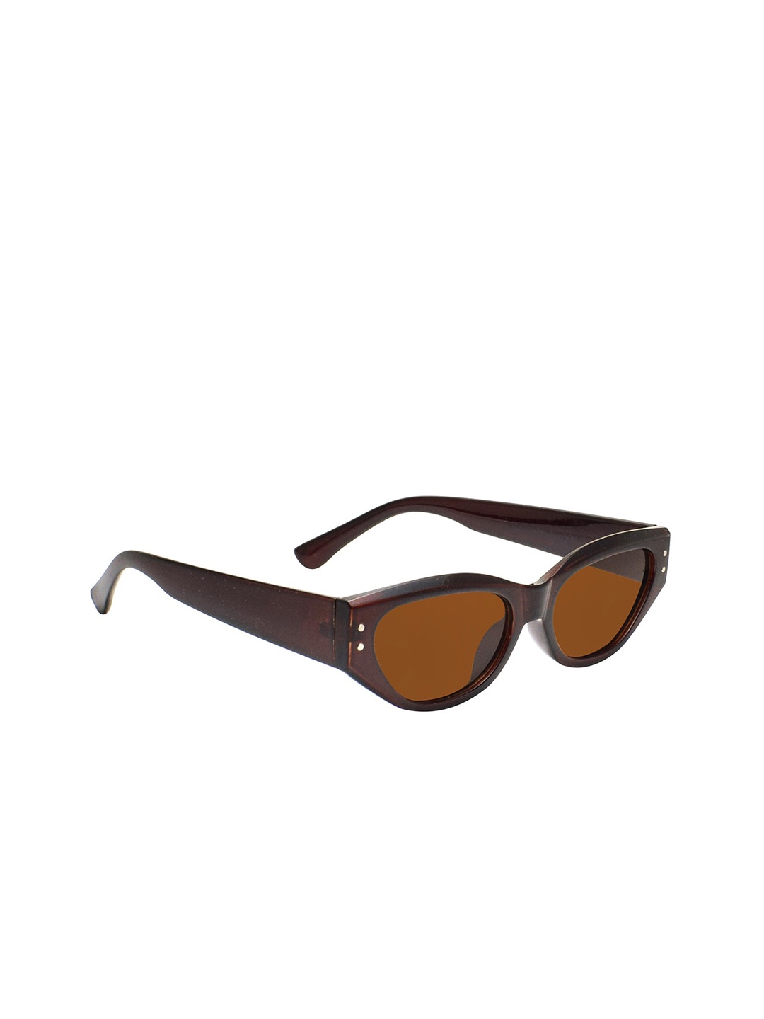 

Peter Jones Eyewear Cateye Sunglasses with UV Protected Lens 13049BW, Brown