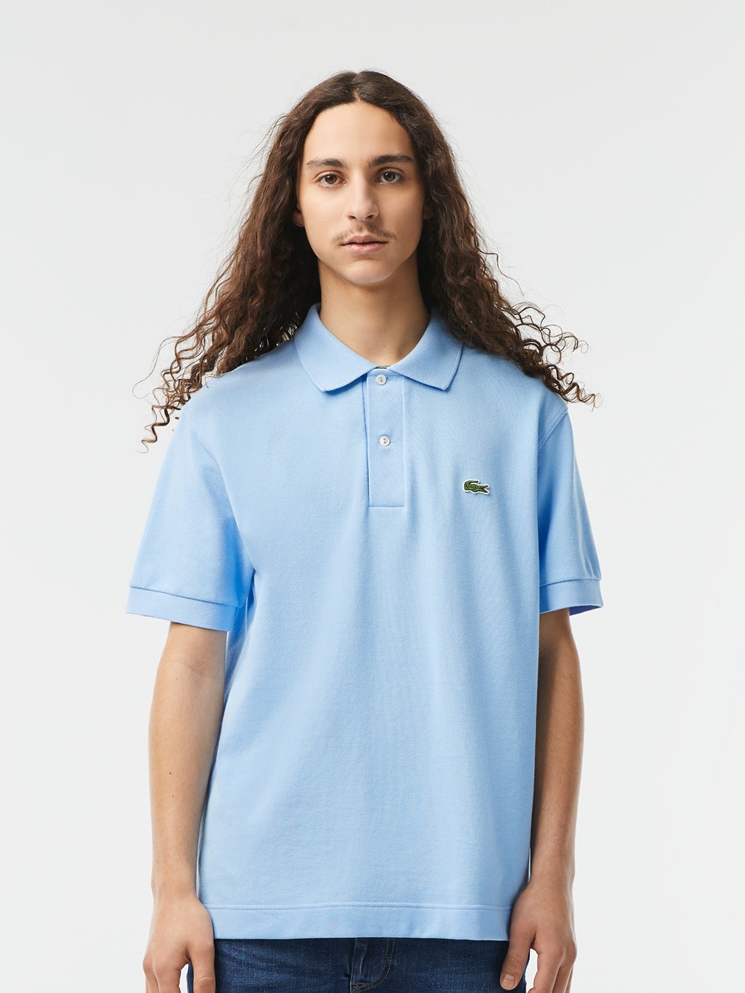 

Lacoste Polo Collar Pure Cotton T-shirt, Blue