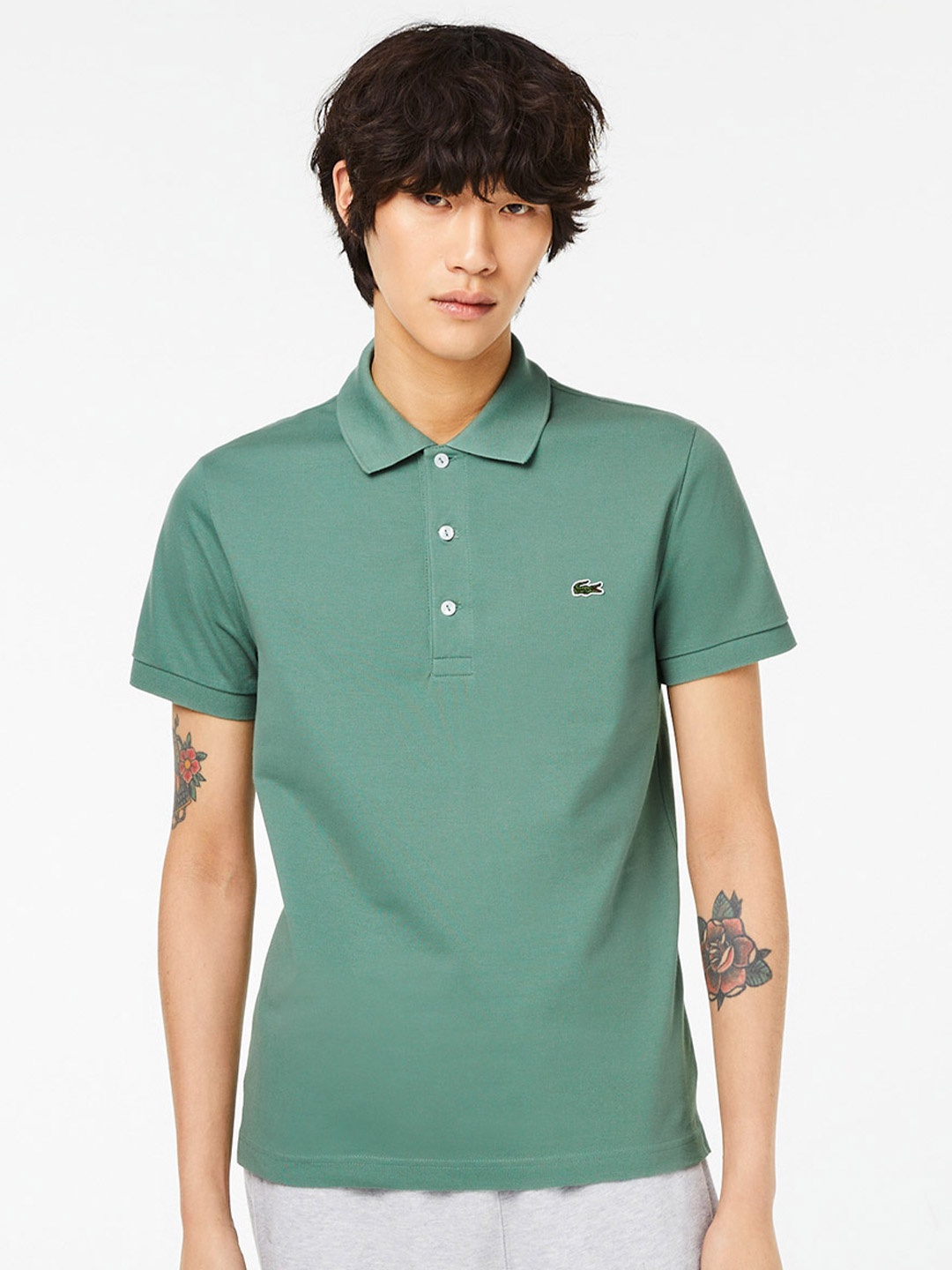 

Lacoste Polo Collar Slim Fit T-shirt, Green