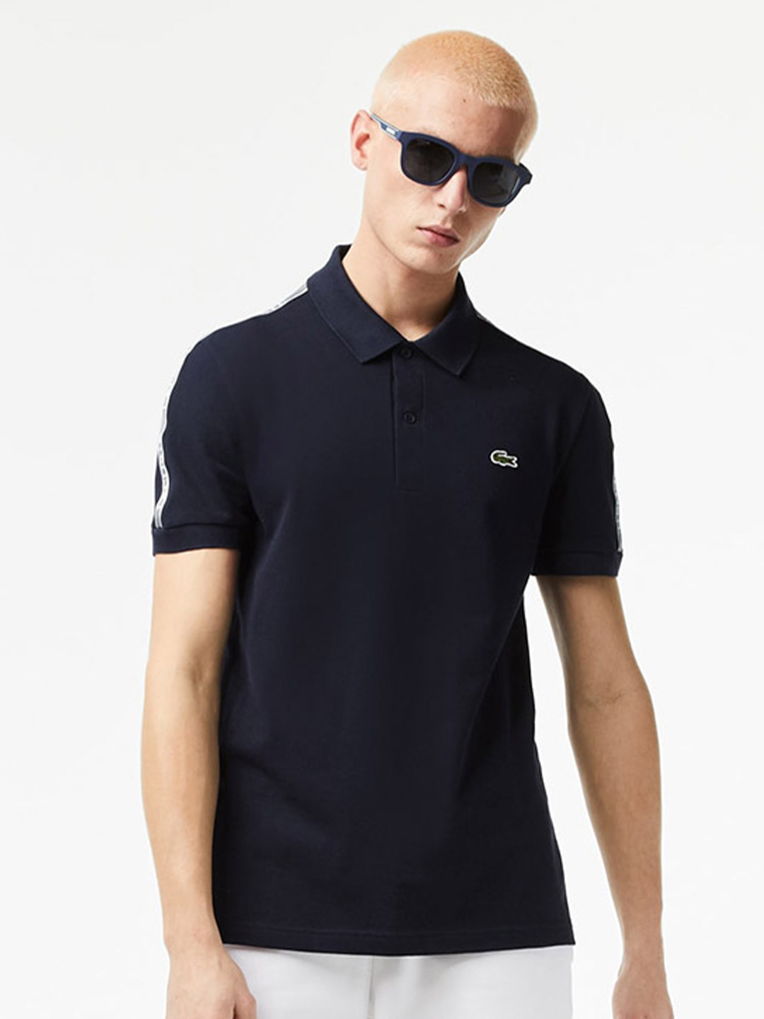 

Lacoste Polo Collar T-shirt, Navy blue