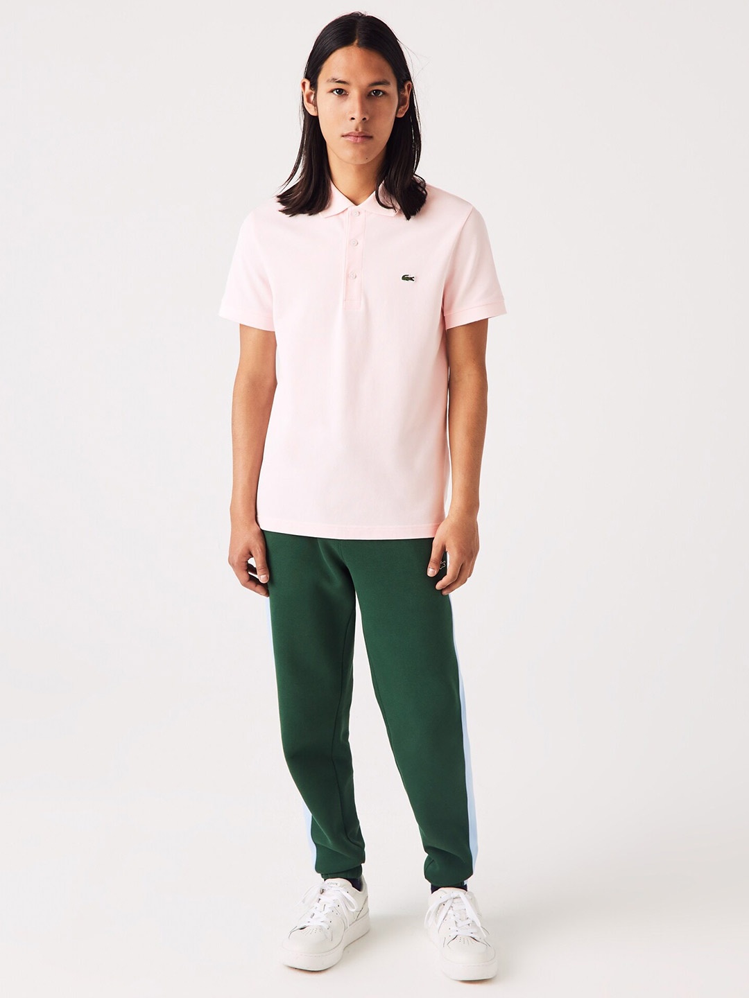 

Lacoste Polo Collar Regular Fit T-shirt, Pink