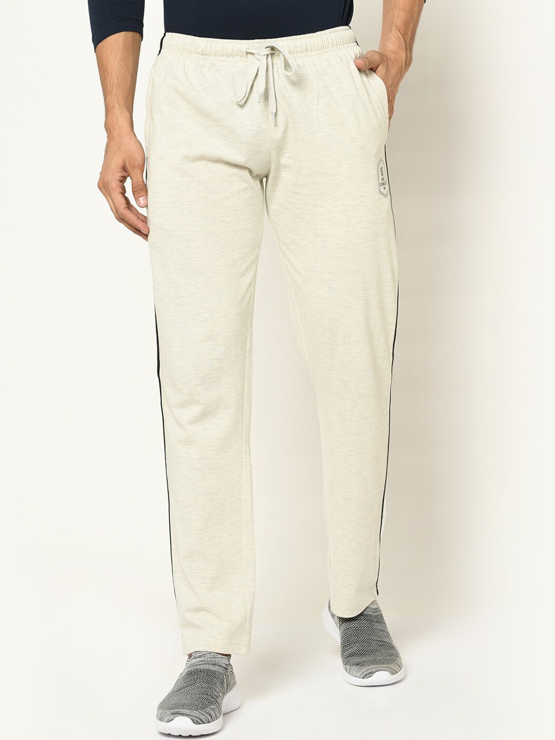 

Duke Men Cotton Regular Fit Track Pants, Off white