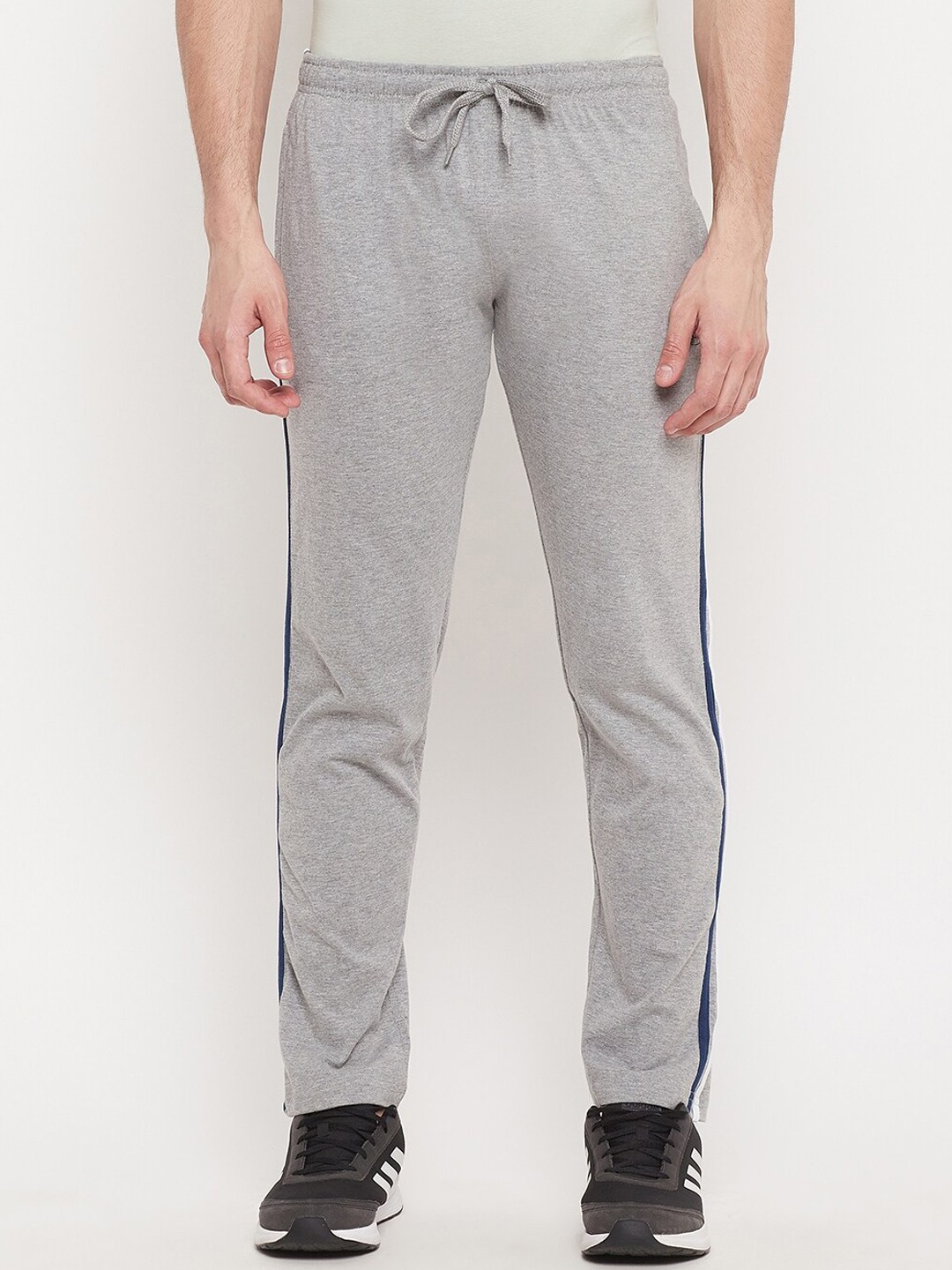 

Duke Men Regular Fit Cotton Track Pants, Grey