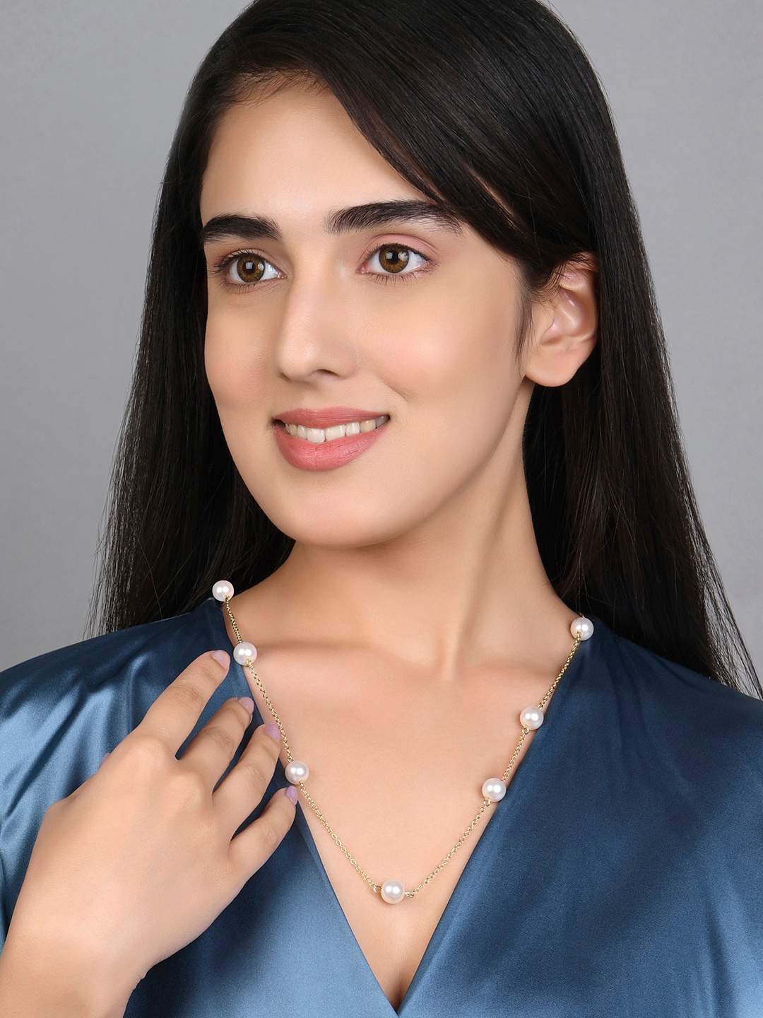 

ToniQ Gold-Plated Classic Necklace