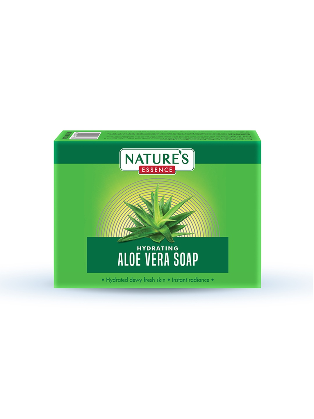 

Natures Essence Hydrating Aloe Vera Soap for Hydrated Dewy Fresh Skin - 75g, Green