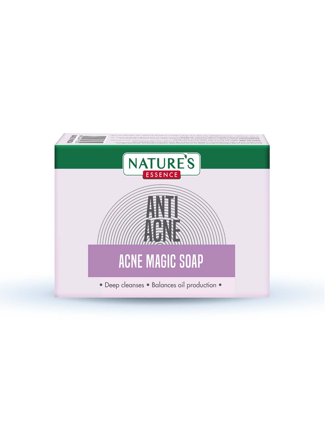 

Natures Essence Anti-Acne Magic Soap with Tea Tree Oil for Oily Skin - 75g, White