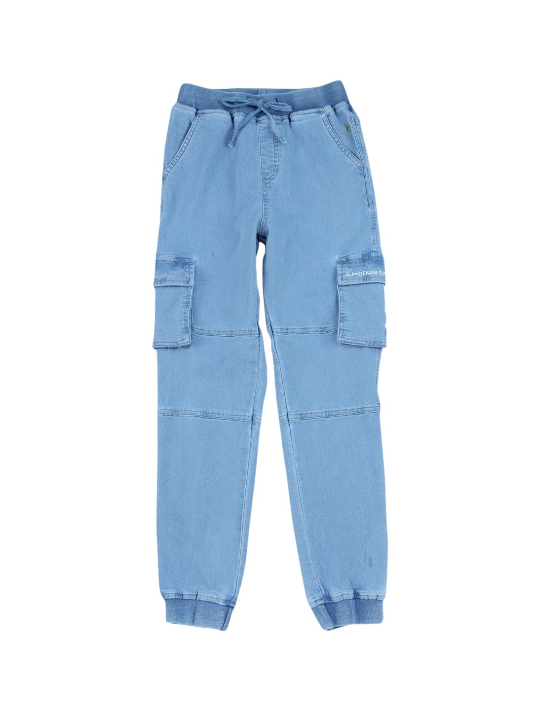 

Gini and Jony Boys Mid-Rise Cotton Jogger Jeans, Blue