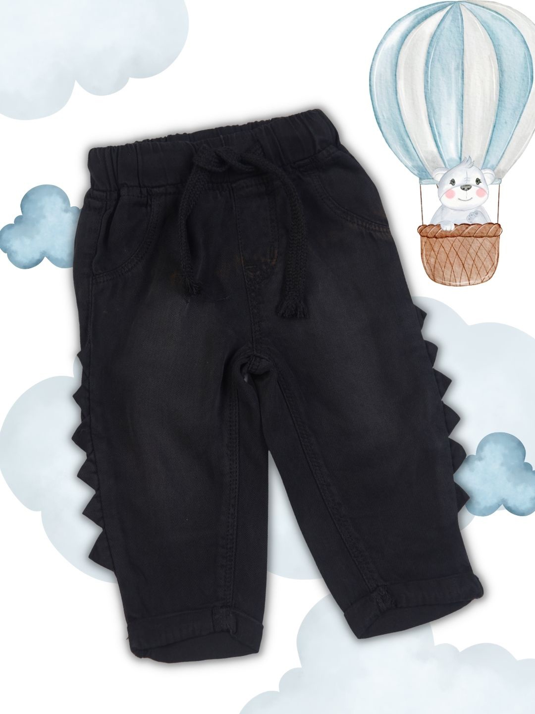 

Gini and Jony Girls Light Fade Cotton Jeans, Black