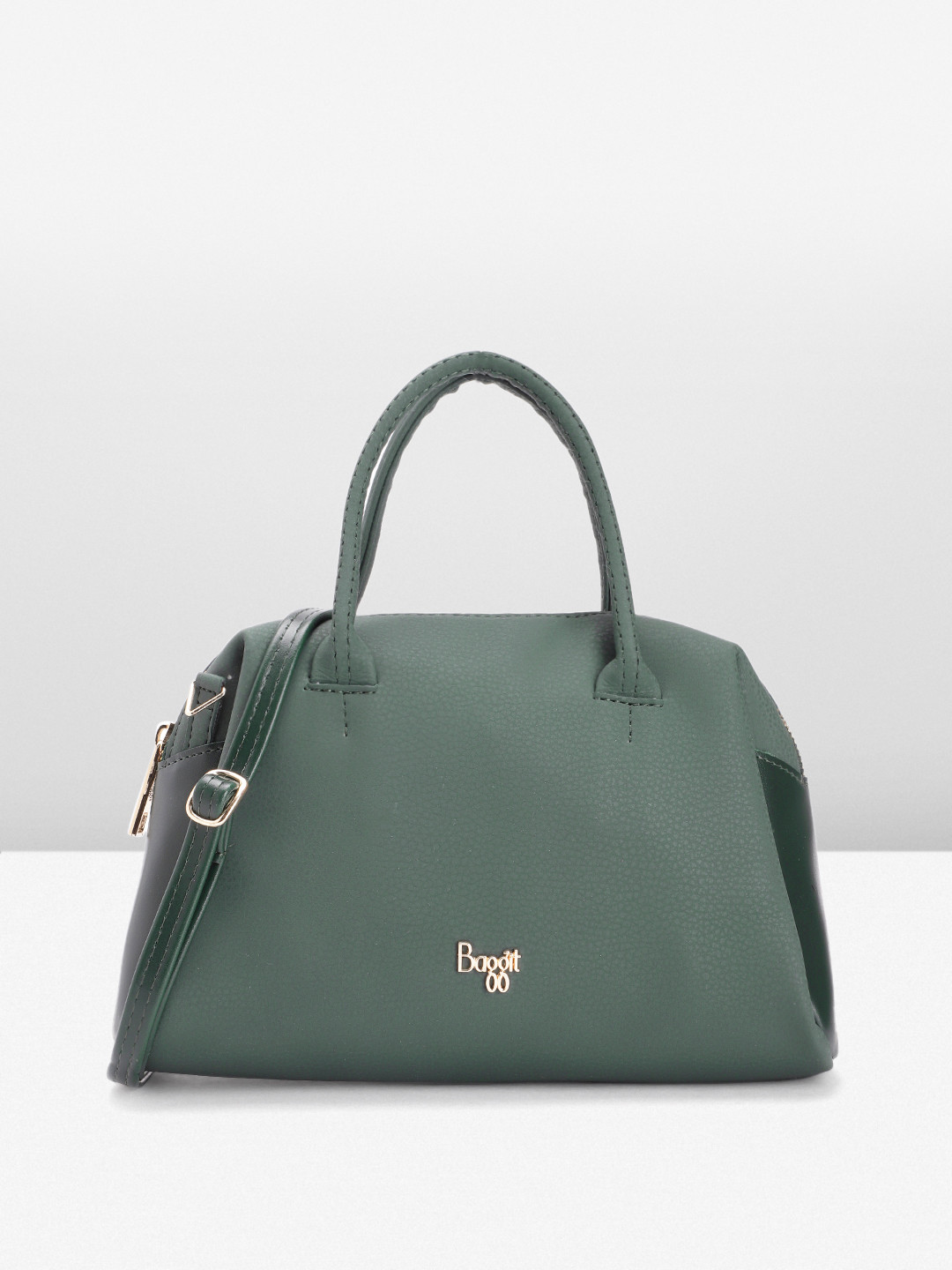 

Baggit Textured Handheld Bag, Green