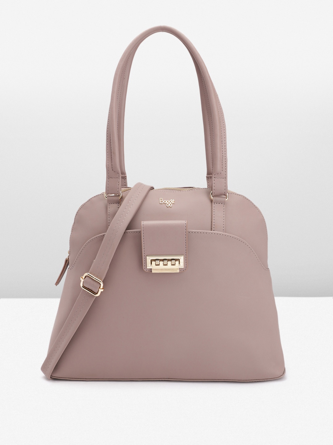 

Baggit Structured Handheld Bag, Nude