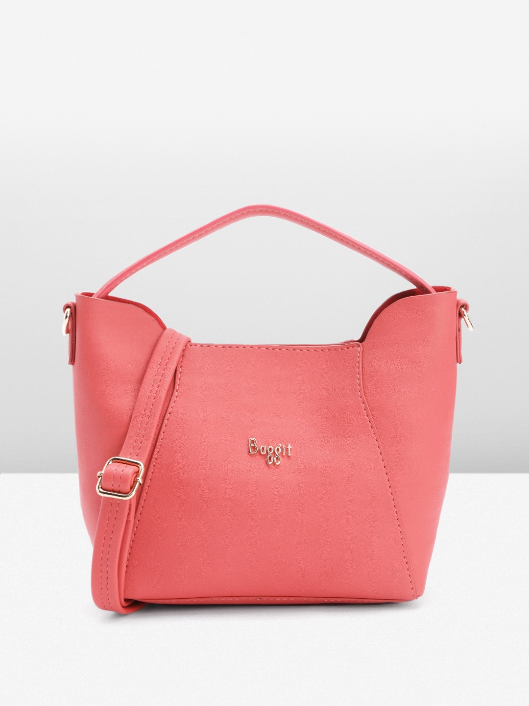 

Baggit Structured Handheld Bag, Pink