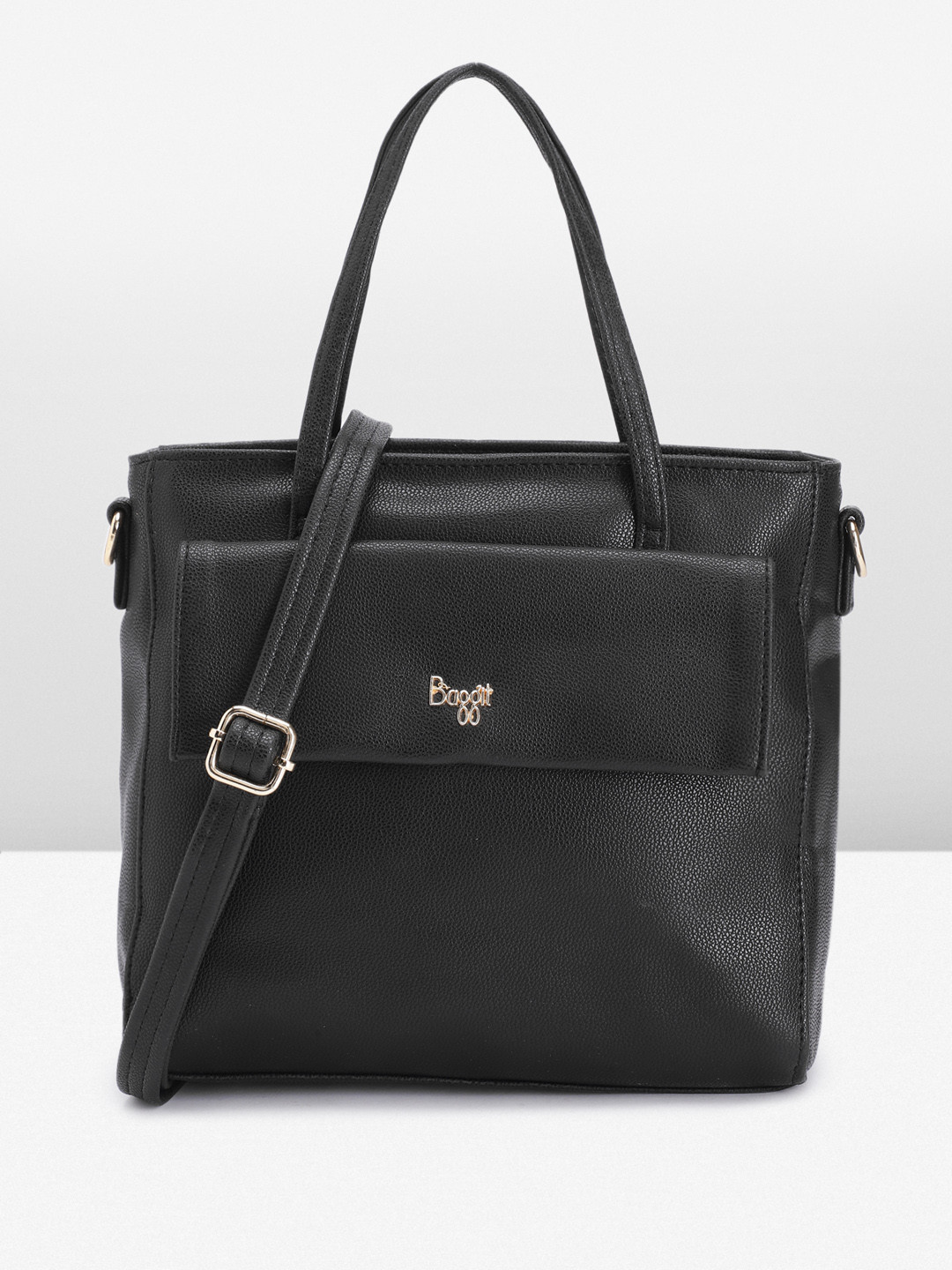 

Baggit Structured Handheld Bag, Black