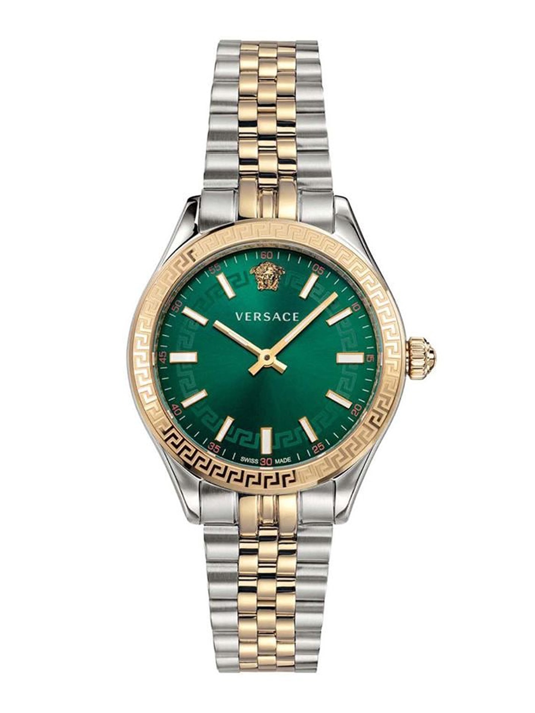 

Versace Women Bracelet Style Straps Swiss Made Analogue Watch VEHU00420, Green