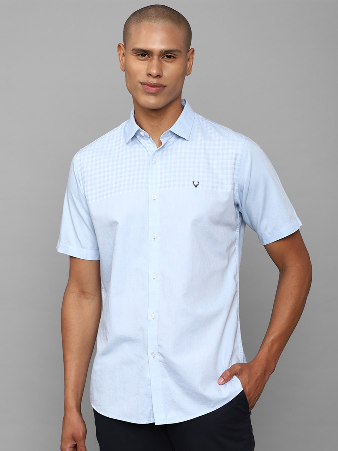 

Allen Solly Cotton Casual Shirt, Blue