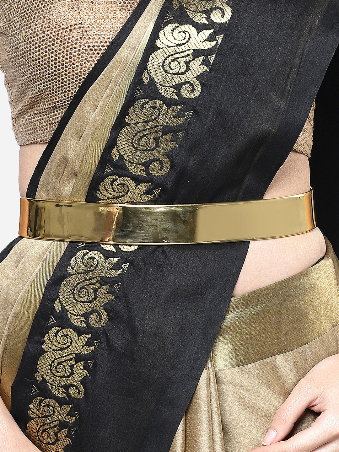 

KARATCART Women Gold Plated Waist Belt