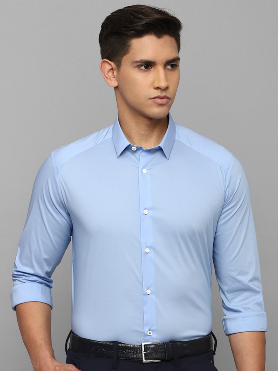 

Louis Philippe Sport Slim Fit Formal Shirt, Blue