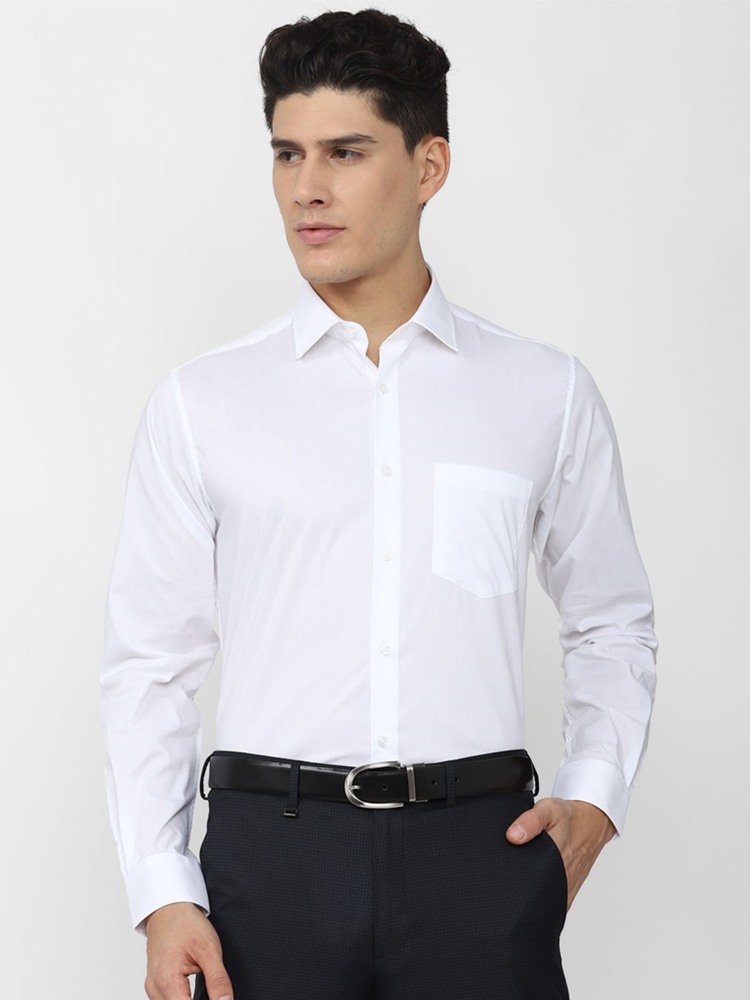 

Van Heusen Spread Collar Formal Shirt, White