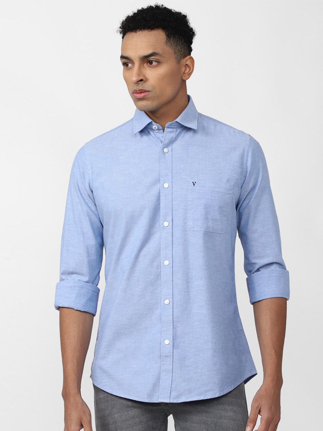 

Van Heusen Sport Men Slim Fit Casual Shirt, Blue