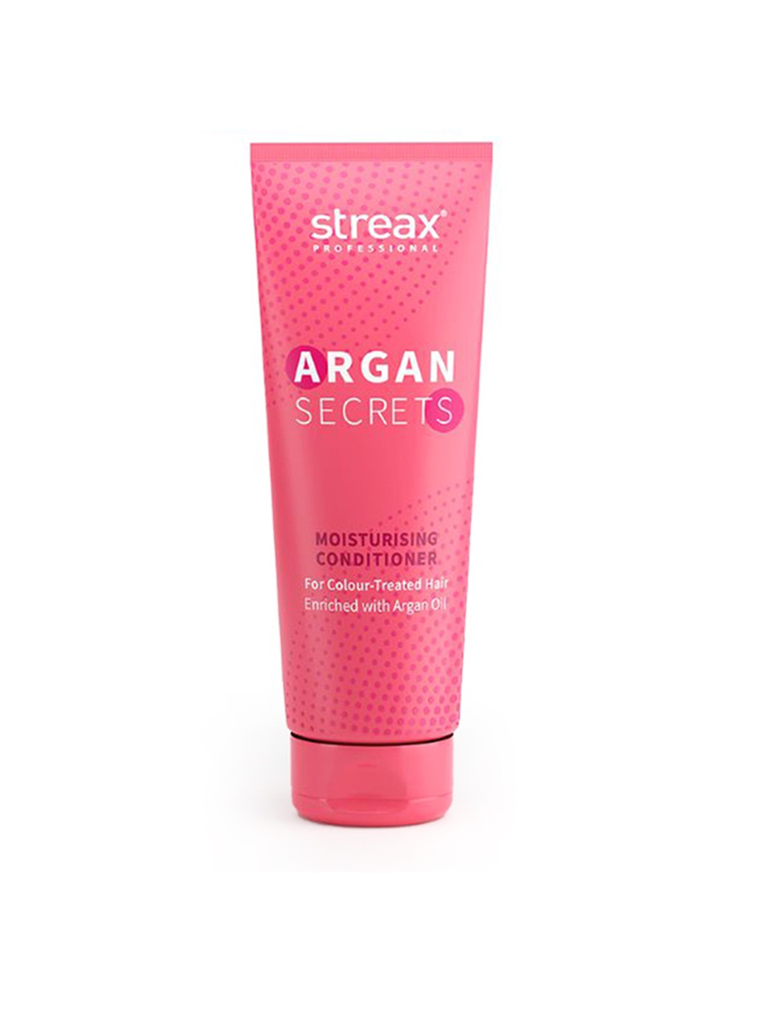 

Streax Professional Argan Secrets Moisturising Conditioner for Colour-Treated Hair - 240g, Pink