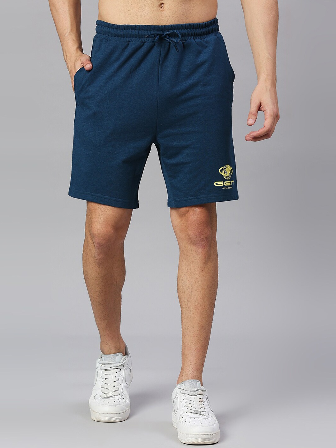

Hubberholme Men Regular Fit Outdoor Shorts, Teal