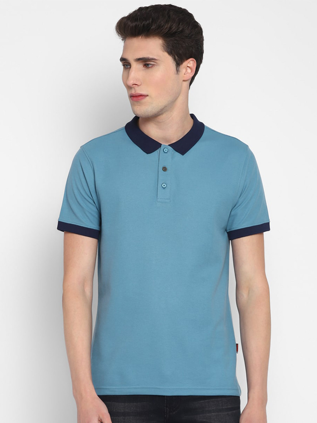 

Red Chief Polo Collar Short Sleeves T-shirt, Blue