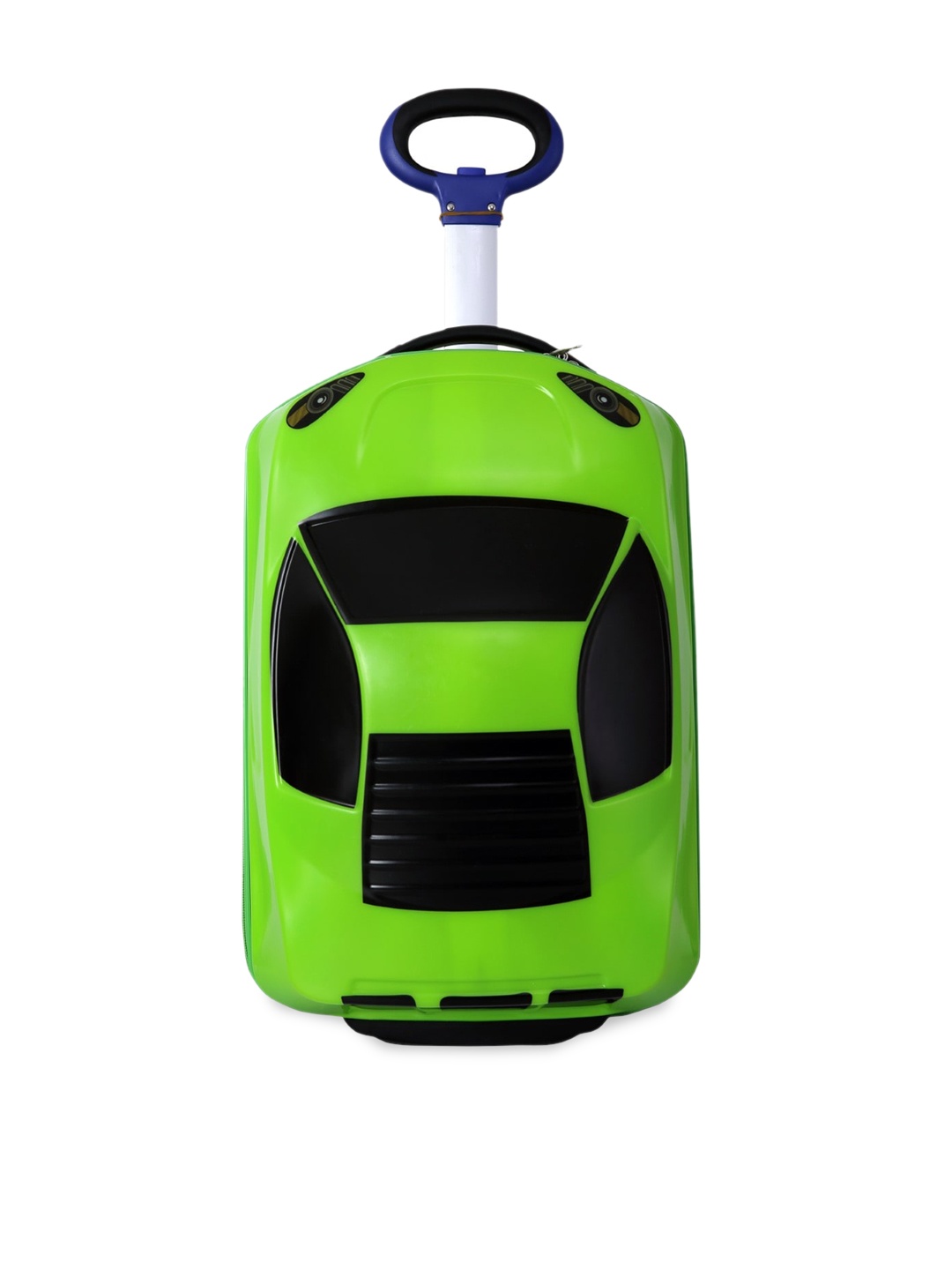 

Polo Class Kids Colourblocked Cabin Car Trolley Bag, Green