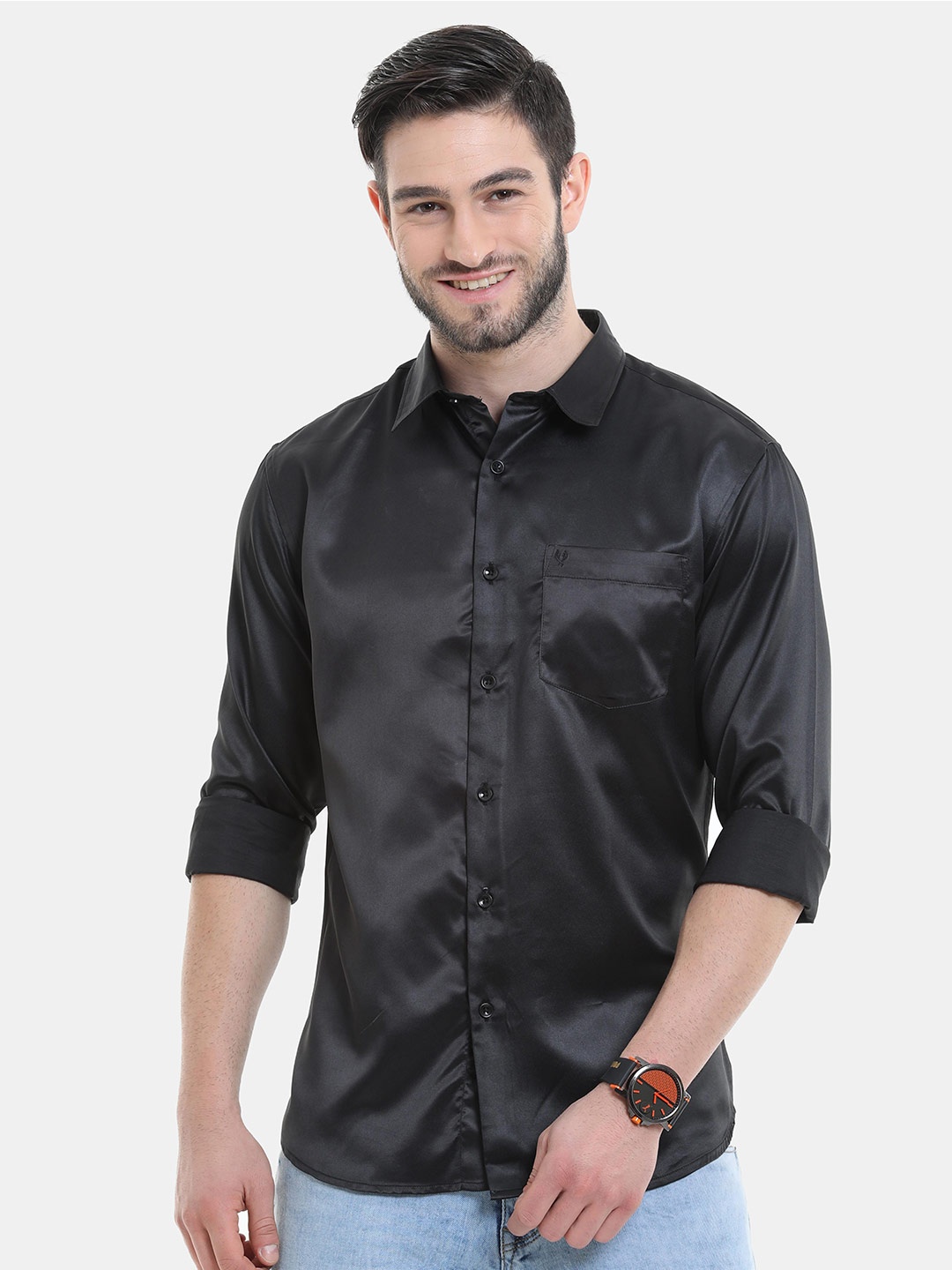 

VUDU Comfort Casual Shirt, Black