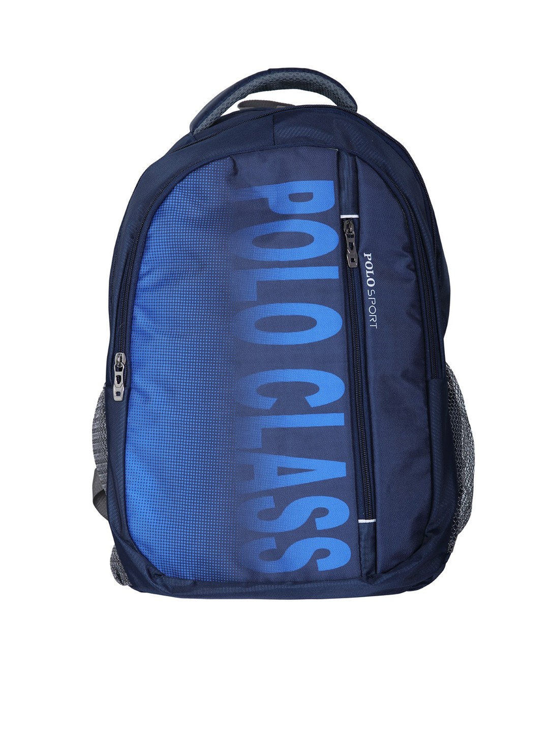 

Polo Class Unisex Typography Print Backpack, Navy blue