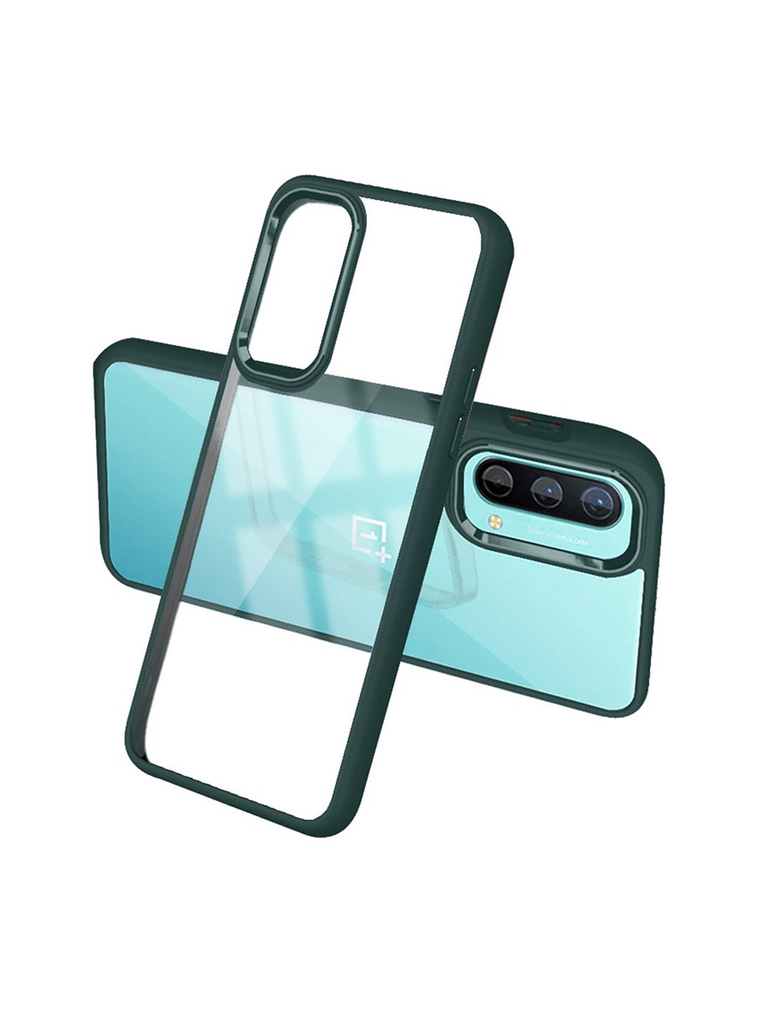 

Karwan Shock Proof OnePlus Nord CE 5GPhone Back Case, Green