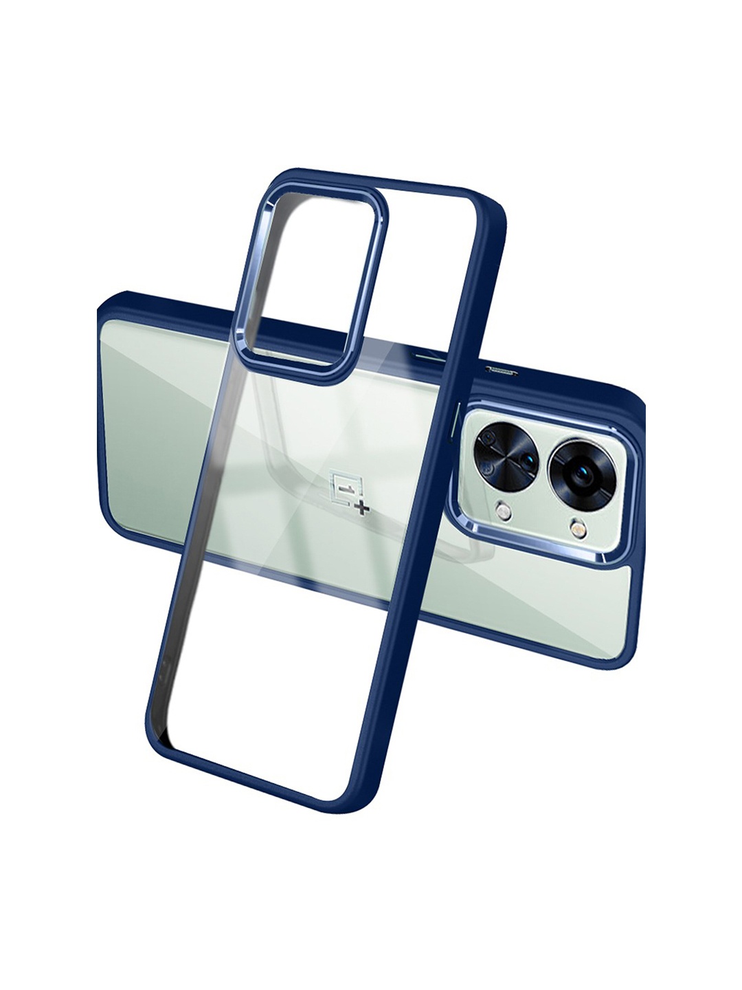 Karwan OnePlus Nord 2T 5G Mobile Metal Back Cover, Blue