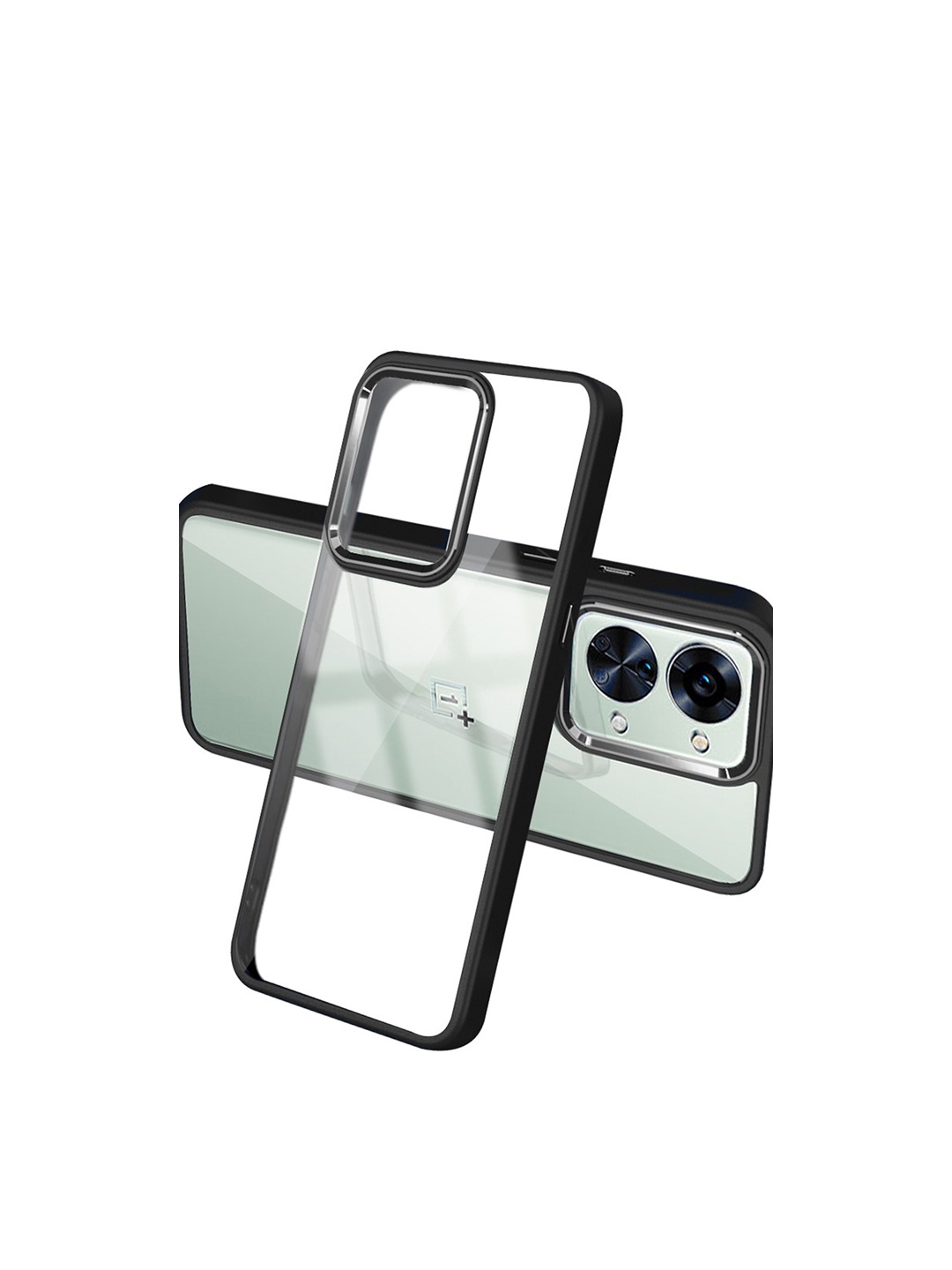 

Karwan OnePlus Nord 2T 5G Shock Proof Phone Back Cover, Black