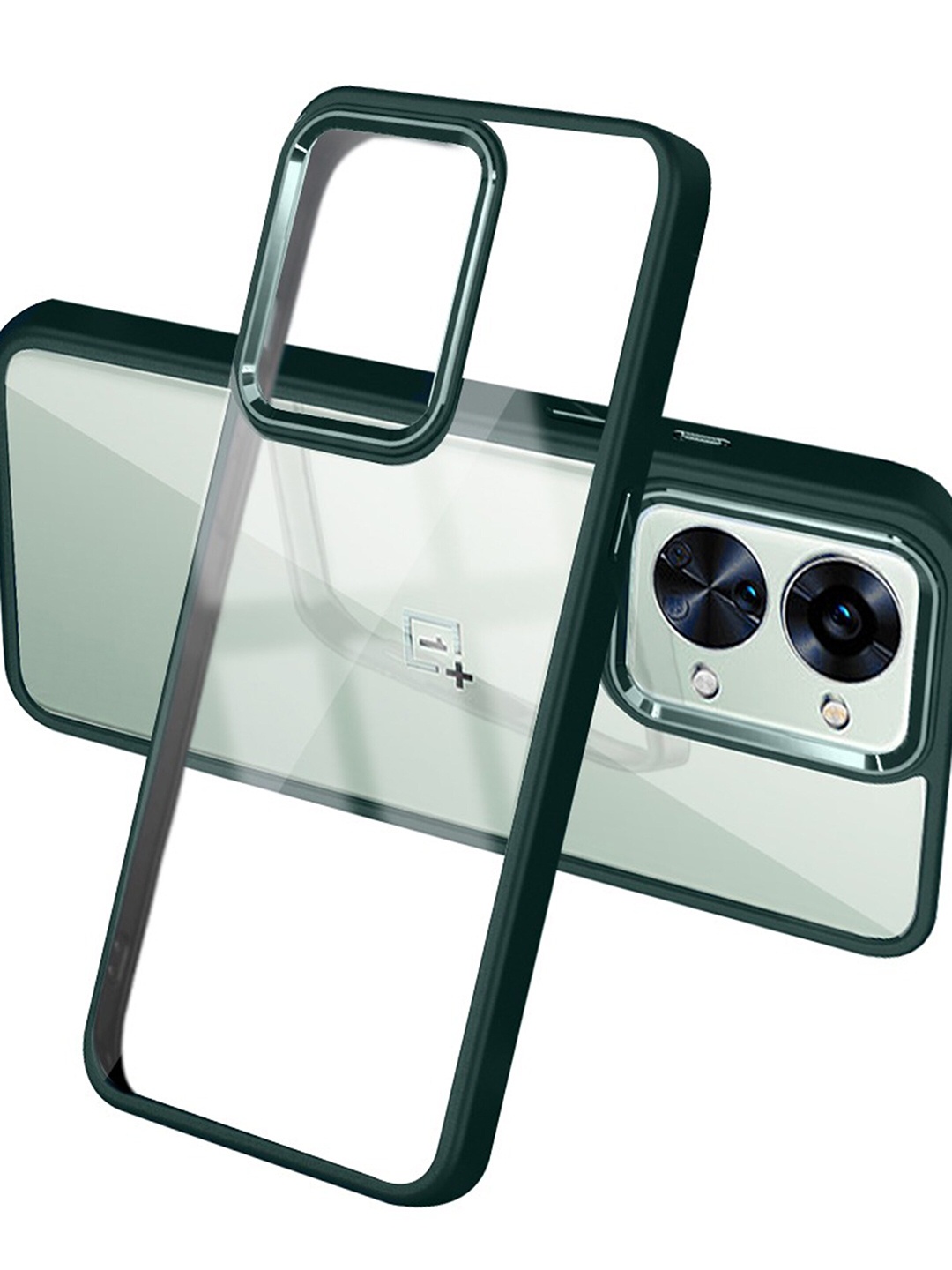 

Karwan Shock Proof OnePlus Nord 2T Back Case, Green
