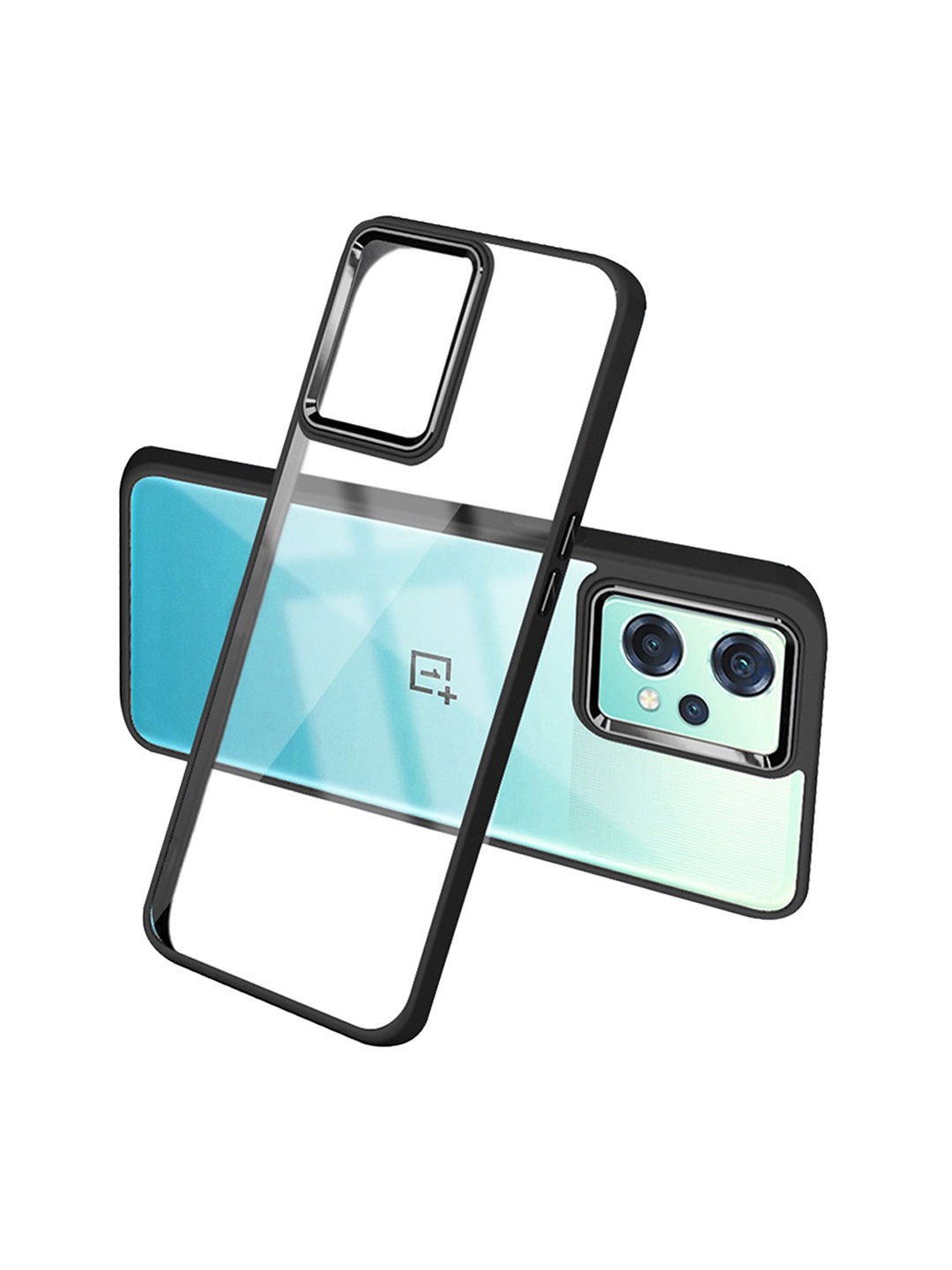 Karwan Shock Proof OnePlus Nord CE 2 Lite 5G Phone Back Case, Black