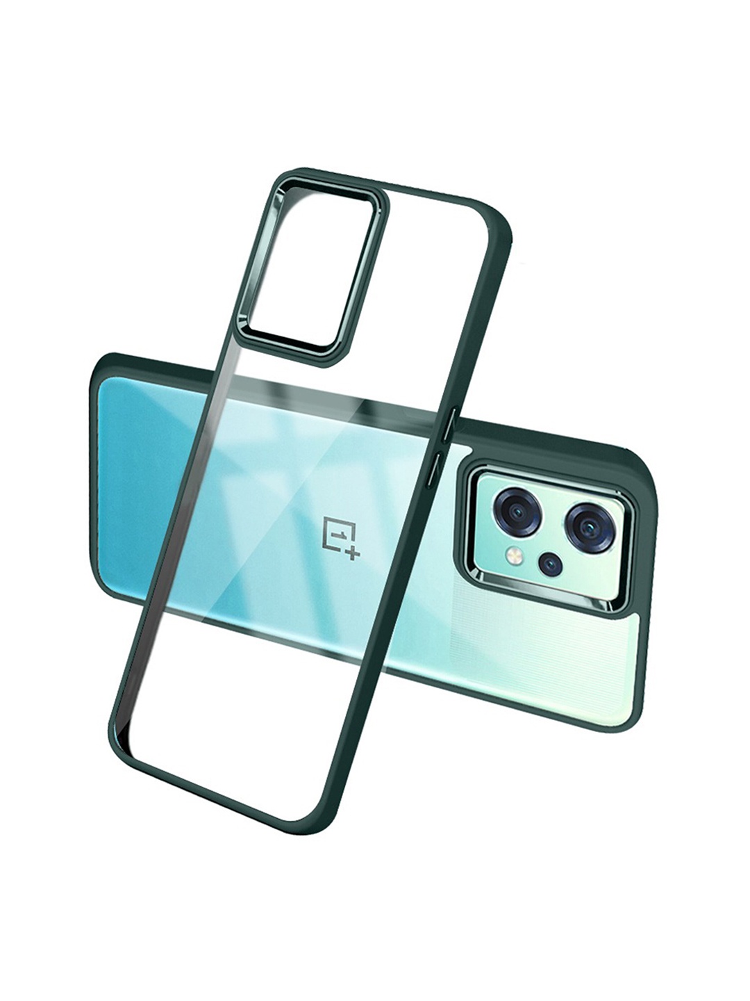 

Karwan Shock Proof OnePlus Nord CE 2 Lite 5G Phone Back Case, Green