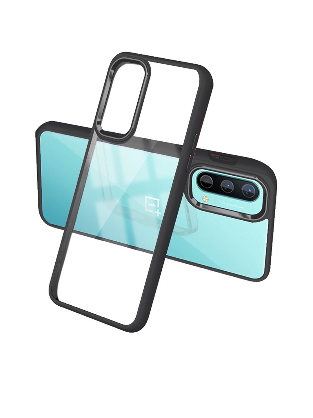 

Karwan Shock Proof OnePlus Nord CE 5G Phone Back Case, Black