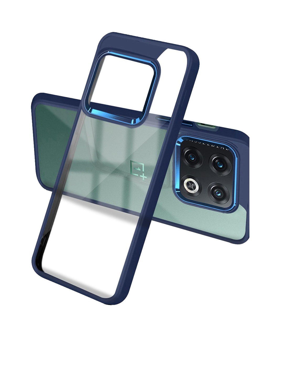 

Karwan Shock Proof OnePlus 10 Pro Back Case, Blue