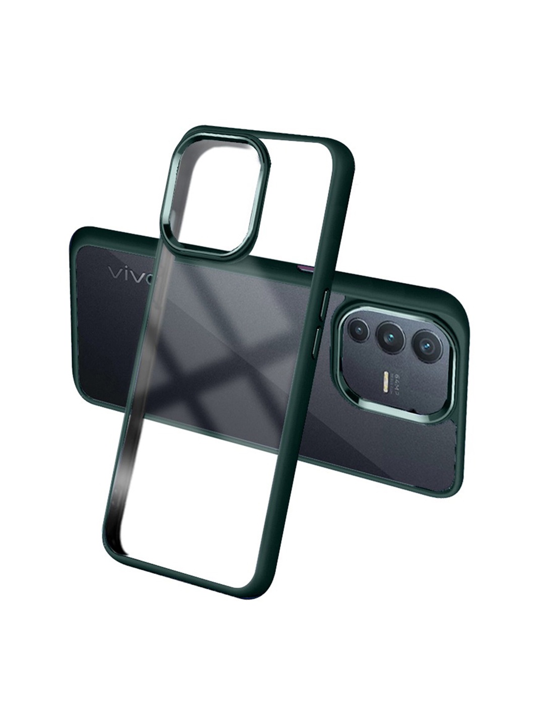 

Karwan Vivo V23 5G Mobile Metal Back Cover, Green