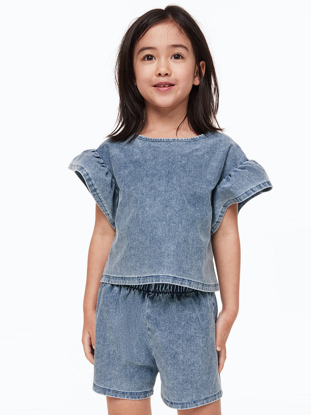 

H&M Girls 2-Piece Sweatshirt Set, Blue