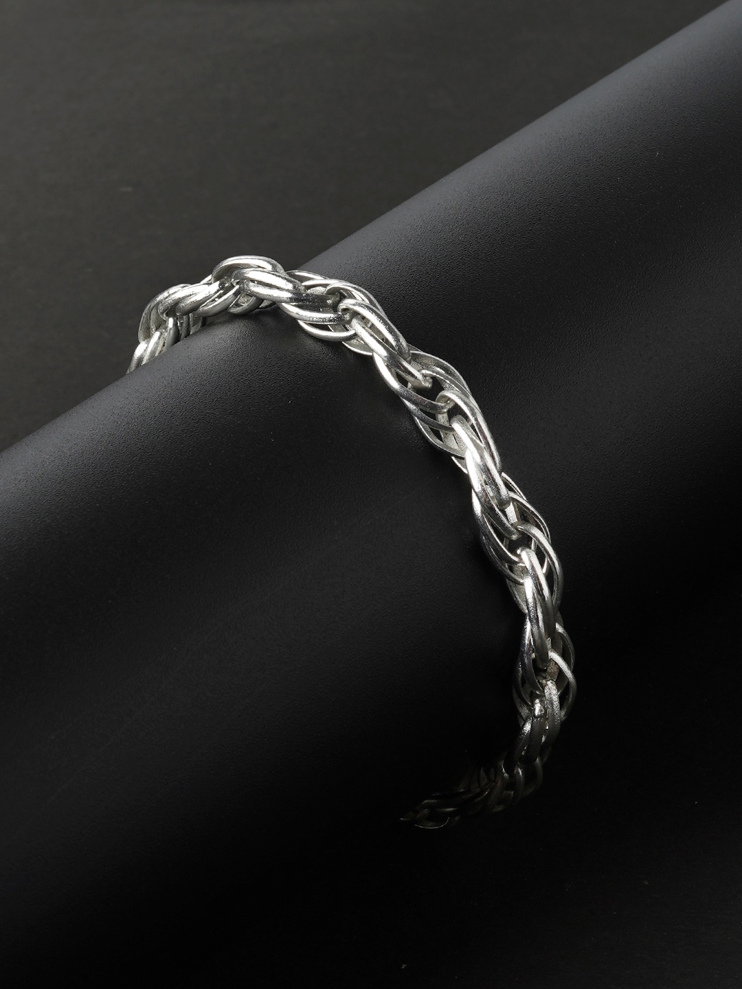 

JOKER & WITCH Men Silver-Plated Link Bracelet