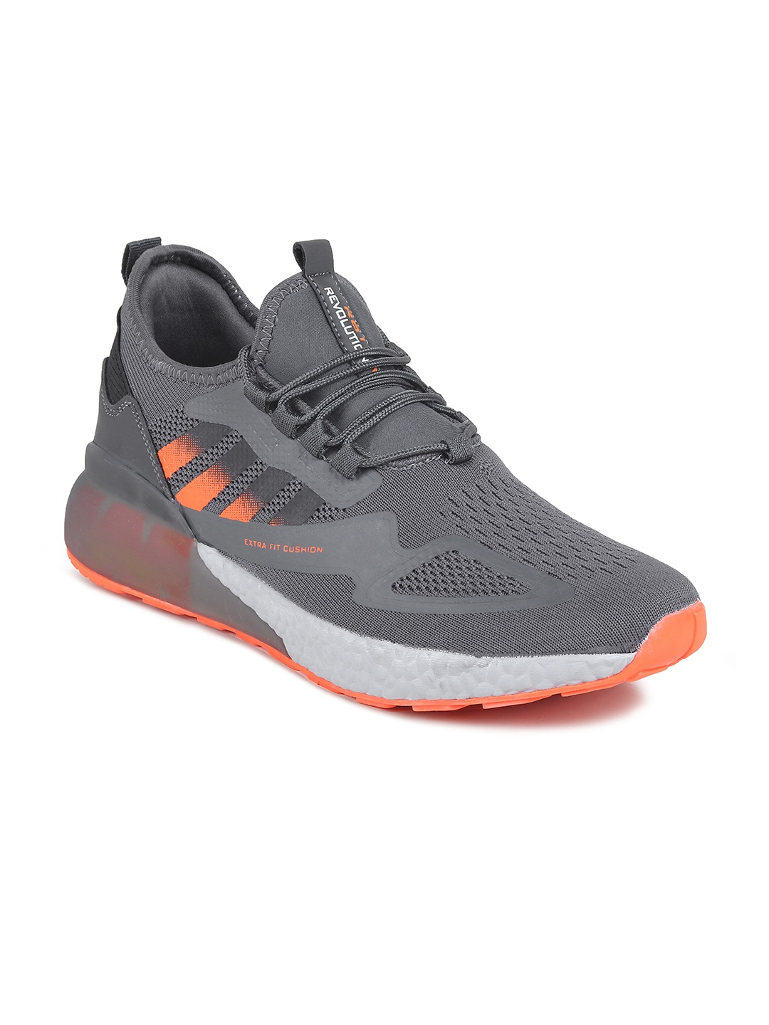 

CASSIEY Men Mesh Running Sports Shoes, Grey
