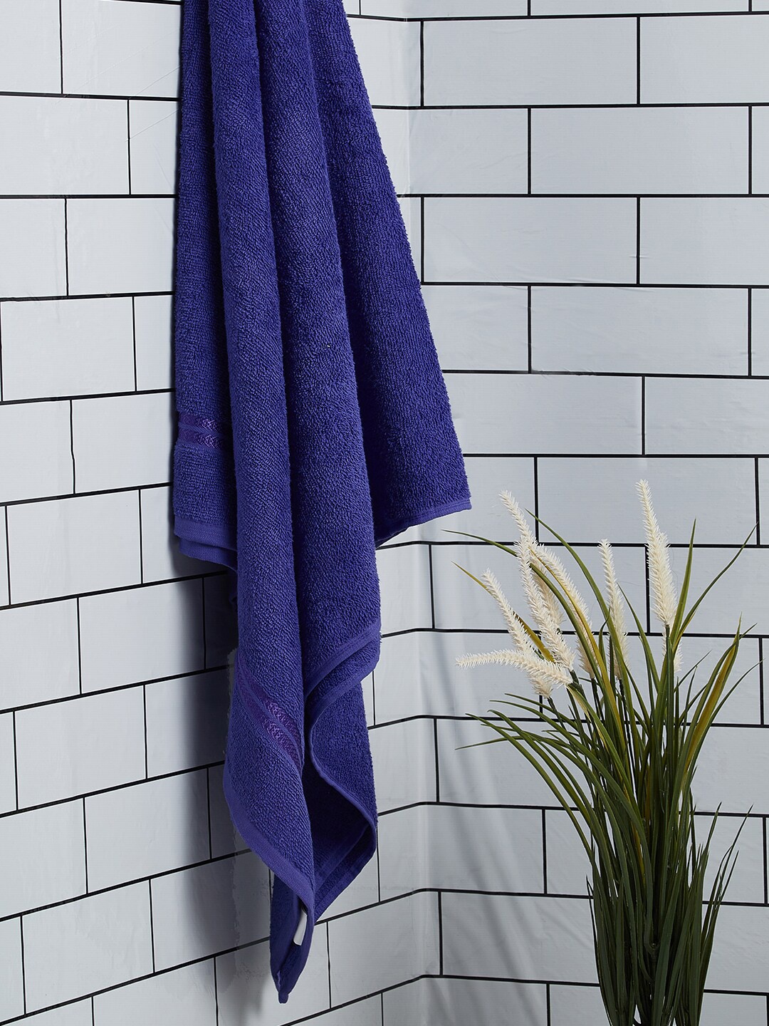 

Welspun Violet 380 GSM Pure Cotton Anti Bacterial Bath Towel