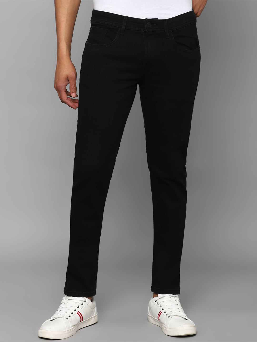 

Allen Solly Men Skinny Fit Stretchable Jeans, Black