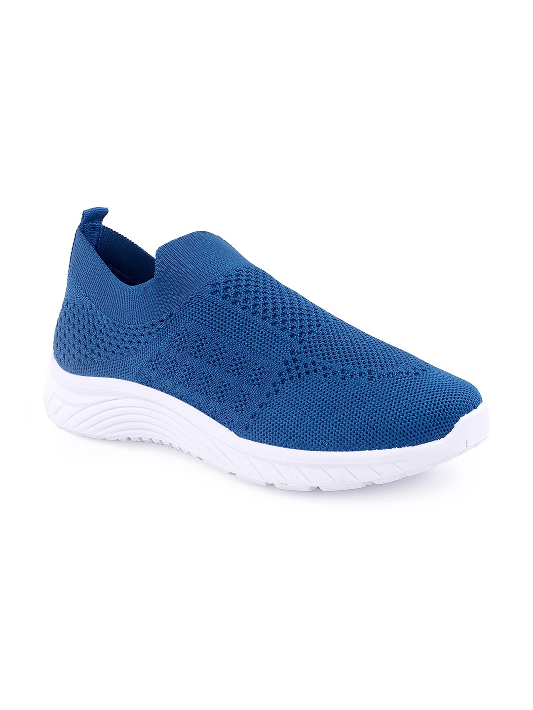 

KRAASA Women Mesh Soft Mid Top Walking Shoes, Blue