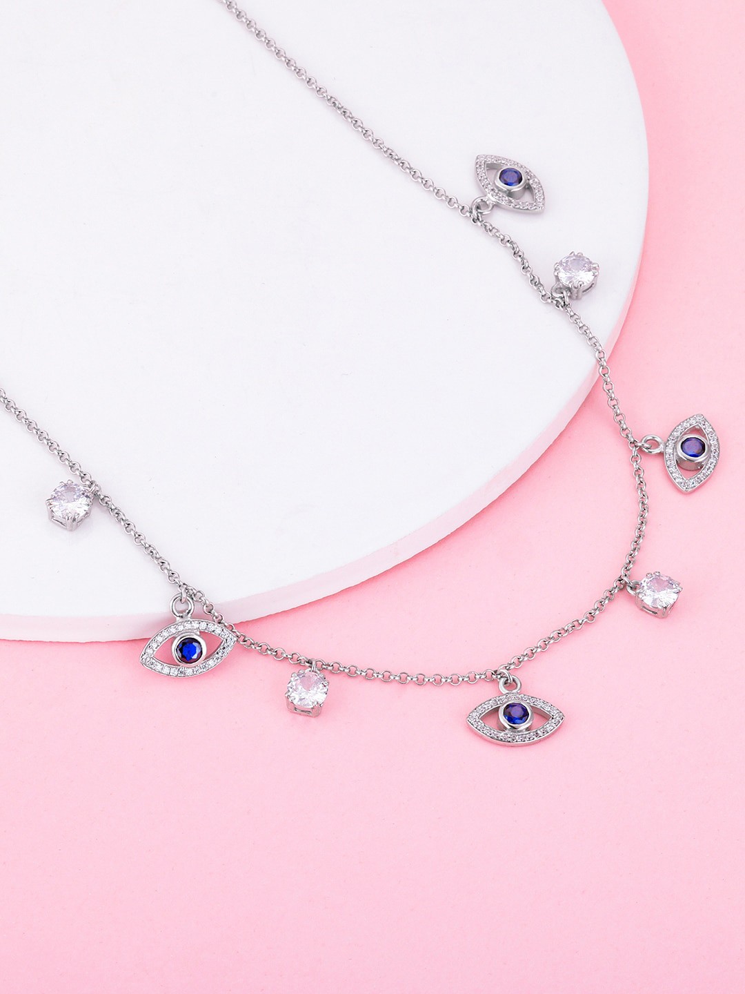 

GIVA Sterling Silver Rhodium-Plated Necklace