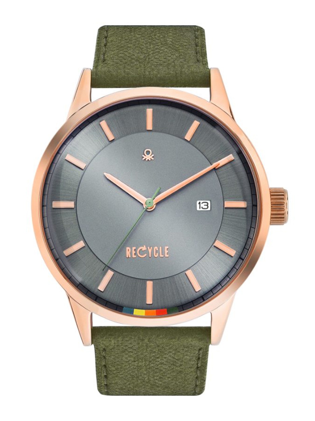 

United Colors of Benetton Women Dial & Straps Analogue Watch UWUCG0100, Green